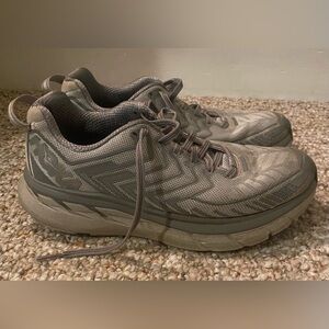 Hoka One One Clifton x Outdoor Voices Running Shoes Women's Size 7 Gray